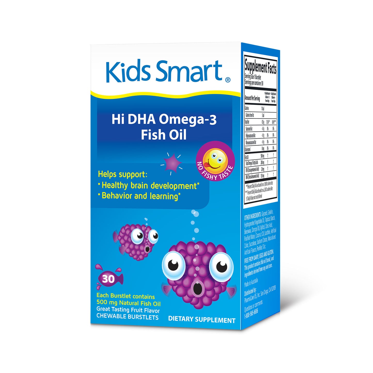 Hi DHA Omega-3 Fish Oil Burstlets