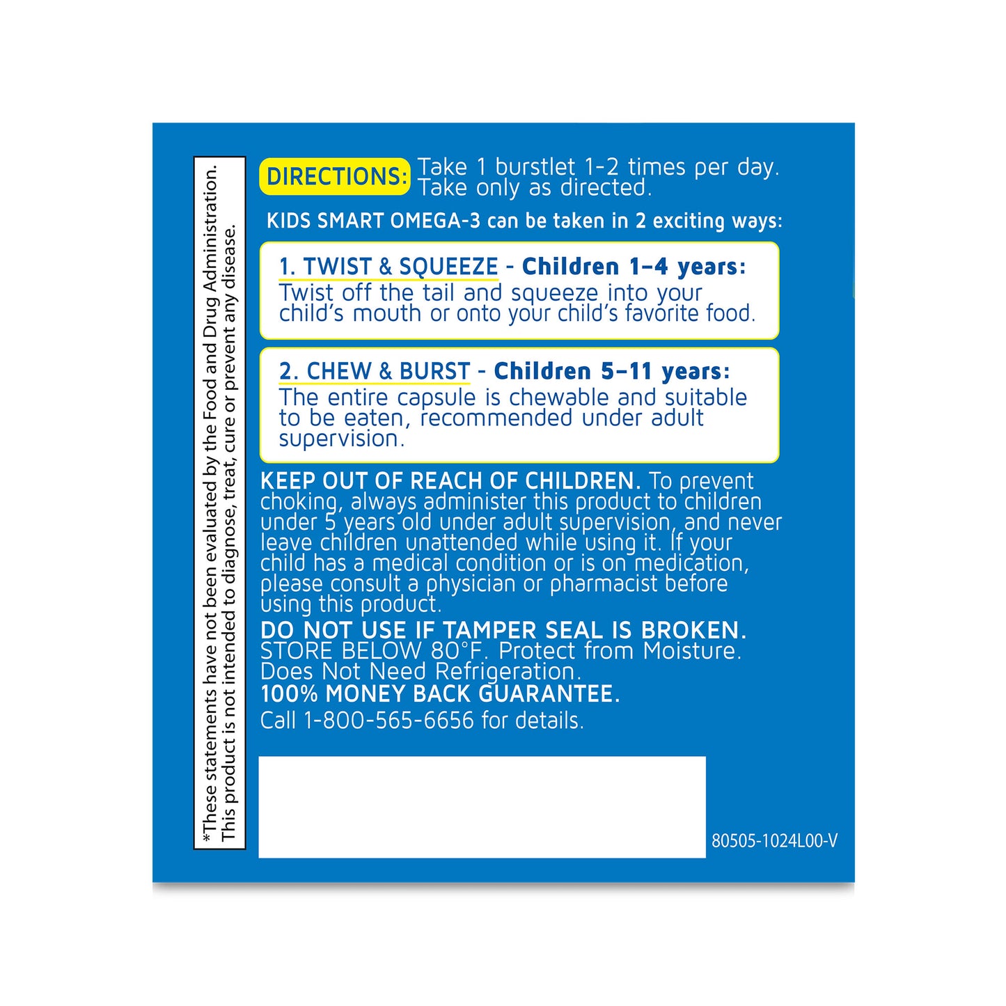 Hi DHA Omega-3 Fish Oil Burstlets